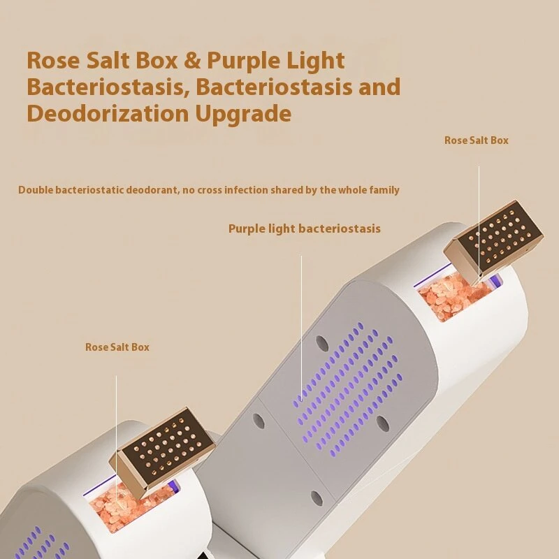 (image for) Foldable Retractable Shoe Dryer Powerful UV Shoe Sterilizer Deodorizer Shoe Dryer Household Portable Shoe Warming Machine